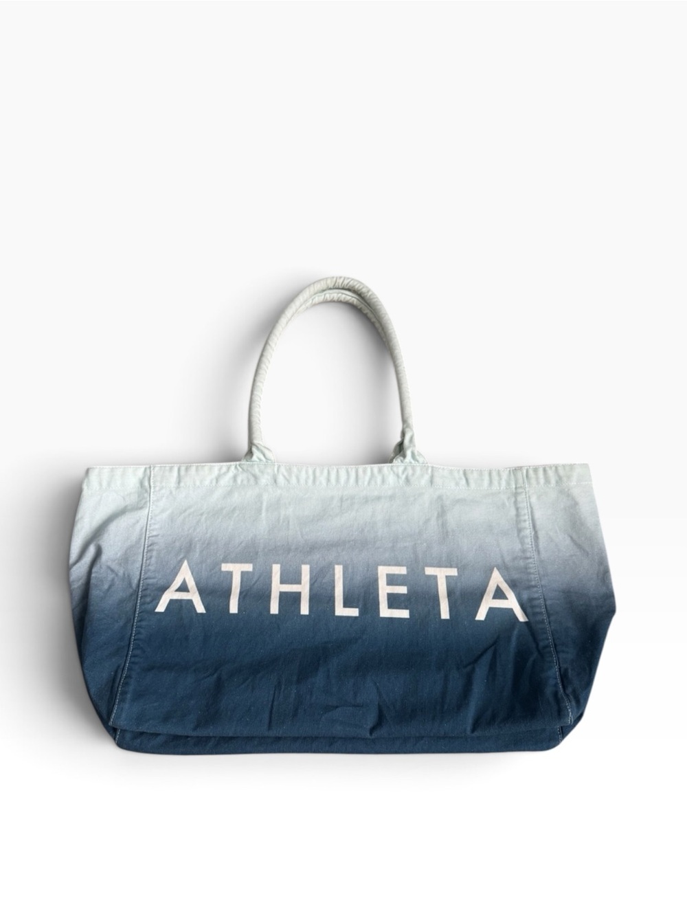 Athleta Tote Bag Blue Ombre Gradient